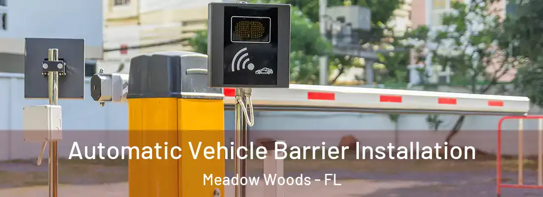 Automatic Vehicle Barrier Installation Meadow Woods - FL